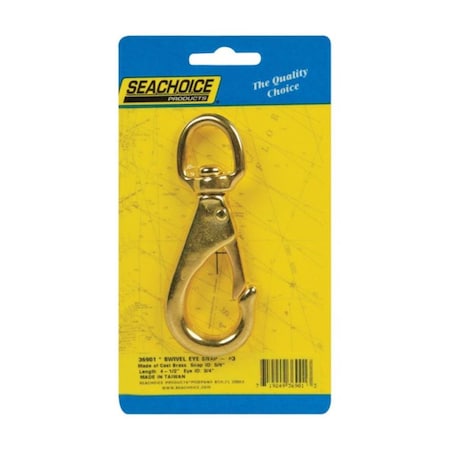 Seachoice 36901 Snap Swivel Eye Hook 4.5 in. 8091993
